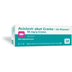 Aciclovir akut Creme-1 A Pharma 2 g