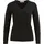 VILA V-Ausschnitt-Pullover Schwarz XS