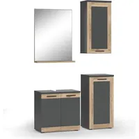 Vicco Badmöbel-Set Niko, mit Midi, und Hängeschrank