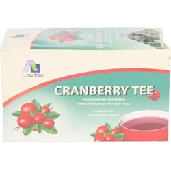 Avitale CRANBERRY TEE Filterbeutel Tee & Honig 20 ct 