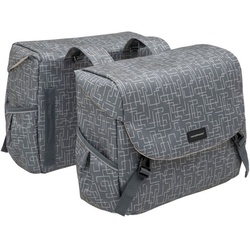 NewLooxs Gepäckträgertasche, Doppelpacktasche Mondi Joy Double Ivy grau