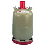 Gasflasche 11kg, Grau, Stahl, leer