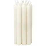 Broste Copenhagen Kerze Set 10 St. weiß