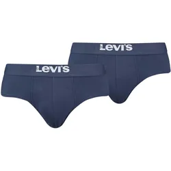 Slip Herren 2er Pack Stretch BLAU|BLAU S