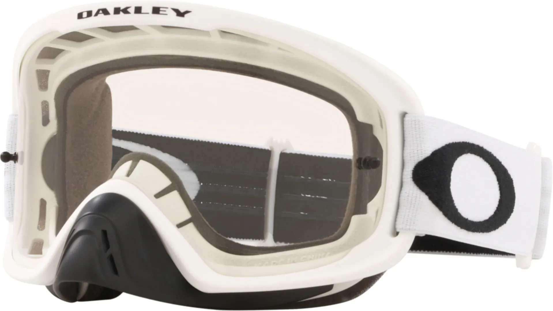 Oakley O-Frame 2.0 Pro Matte Motocross Bril, wit, Eén maat