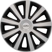 Goodyear Radzierblende Memphis Carbon 35 cm (14 Zoll) schwarz silber 4 Stück