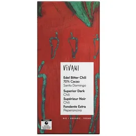 Vivani Edel Bitter Schokoladentafel 80 g