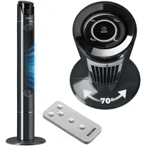 Tectake Turmventilator 110 cm Anthrazit