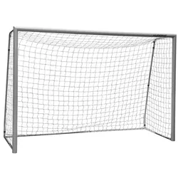Hudora Fussballtor Expert 300 (stabil, langlebig, wetterbeständig) weiss - 300x200x120cm
