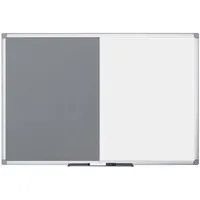 Bi-Office Kombitafel Maya Filz/Whiteboard magnetisch 120x120cm