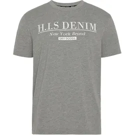 H.I.S. T-Shirt grau XXXL