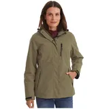 KILLTEC Damen Outdoorjacke Funktionsjacke mit abzippbarer Kapuze KOW 140 WMN Jckt wasserdicht, Winddicht, atmungsaktiv 00762-helloliv 48
