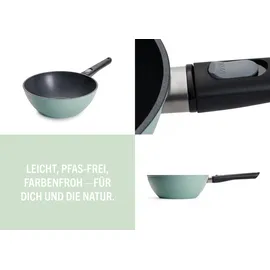 WOLL Ecolour Wok Pfannen-Set 2-tlg. 24 cm + 24 cm