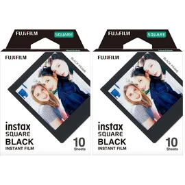 Fujifilm Instax Square Film 10 St. schwarz 