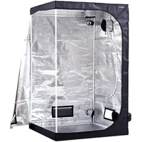 120x120x200 cm HORTOSOL Growzelt Growschrank Box Zelt Tent für Home Grow Anzucht