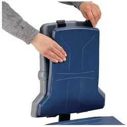Bimos Polster Sintec Integralschaumpolster blau f.Sitz/Lehne