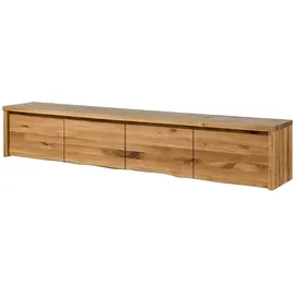 MASSIVMOEBEL24.DE PURE OAK Lowboard 220x40x40 cm Beige Massivholz