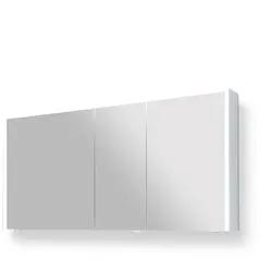 Pelipal Spiegelschrank Parma600 Dekor Weiß / Matt