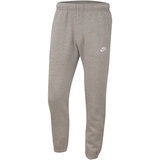 Nike Men's M NSW Club CF BB Pants, DK Grey Heather/Matte Silver/White, 3XL