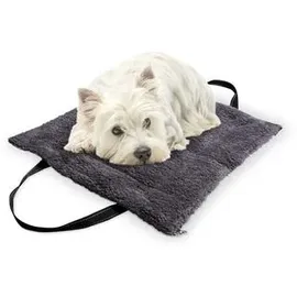 Nobby Decke/Tasche Shanta 60 x 40 cm grau
