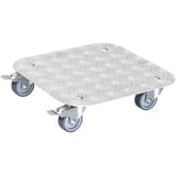 Wagner Pflanzenroller ALASKA 29 x 29 x 7,5 cm Alu, TK 150 kg