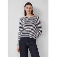 S.Oliver T-Shirt - blau|weiß - 40