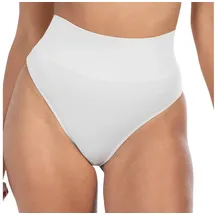 SMILODOX Nysa Mid Waist String Weiß XS