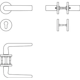 FSB Rosettengrt.12 1070 VA F69 U-Form PZ DIN L/R KGL D/K