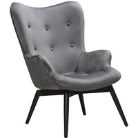 SalesFever Sessel Höhe: 92 cm grau/schwarz