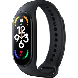Xiaomi Mi Band 7 - Aktivitätsmesser mit Riemen - TPU - schwarz - Handgelenkgröße