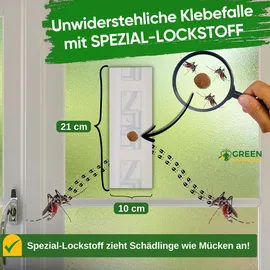 green guardia Fenster Mückenfalle mit Spezial-Lockstoff 3 x 1 St.