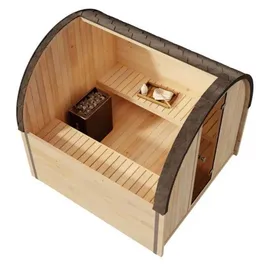FinnTherm ScandiPod Comfort inkl. 9 kW Ofen + int. Steuerung