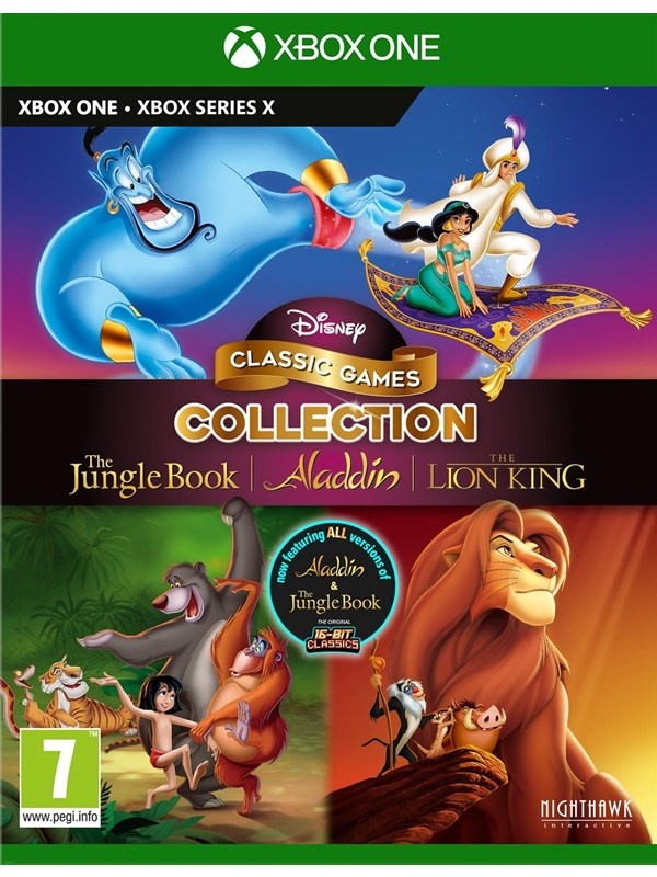 Disney Classic Games Collection: Aladdin The Lion King and The Jungle Book - Microsoft Xbox One - Platformer - PEGI 7