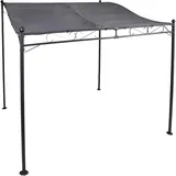 Mojawo Ersatzdach Anbaupavillon 3 x 2,5 m Grau