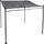 Mojawo Ersatzdach Anbaupavillon 3 x 2,5 m Grau
