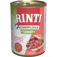 Rinti Kennerfleisch Senior 400g Dose Hundenassfutter x 400 Gramm Rind