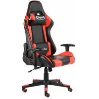 vidaXL Gaming Chair 20491 schwarz/rot