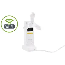 empasa Kassettenmarkise Wind-Sonnen-Sensor Wifi für elektrische Markise mit WiFi-Motor weiß