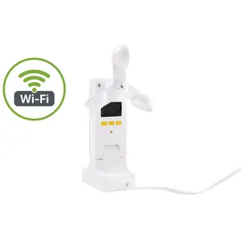 empasa Kassettenmarkise Wind-Sonnen-Sensor Wifi für elektrische Markise mit WiFi-Motor weiß