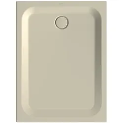 Bette rechteck Duschwanne „BetteUltra“ 120 × 90 cm in Beige
