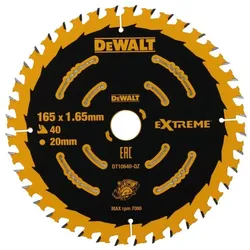 DEWALT Extreme DeWALT - Kreissägeblatt - 165 mm - 40