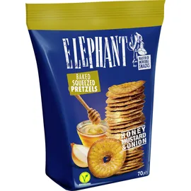 Elephant Gin Elephant Prezels Honig-Senf-Zwiebel, 70 g