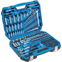 Högert Högert, Werkzeugkoffer, Werkzeugsatz, 222-tlg. (222 Teile)