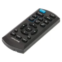 Alpine RUE-4360 Infrarot Fernbedienung Schwarz