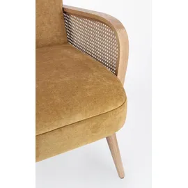 BIZZOTTO Webmarketpoint - Dalida Senffarbener Sessel