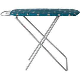 Bayer Chic 2000 - Kinder-Bügelbrett, dreifach höhenverstellbar, Sternchen türkis, 70 x 26 x 51/58 cm