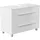 Posseik Waschbeckenunterschrank Mondial 2 Schubladen 85 x 63 x 41,6 cm Weiß Hochglanz