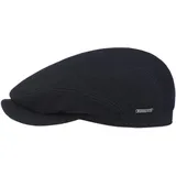 Stetson Vedrick Flatcap Herren Schirmmütze Made in EU Winter dunkelblau 57 cm - 57