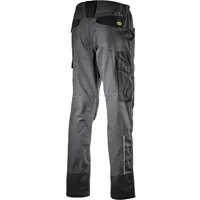 Diadora Utility Easywork Performance, Workwear Hose - Dunkelgrau/Schwarz -