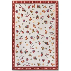 Villeroy & Boch Toy's Delight Design Teppich Nostalgic Rot Multifarben - Rot